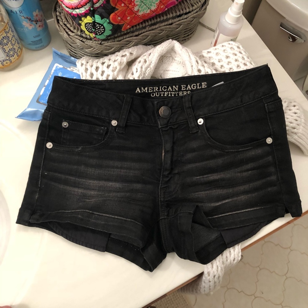 Black shorts